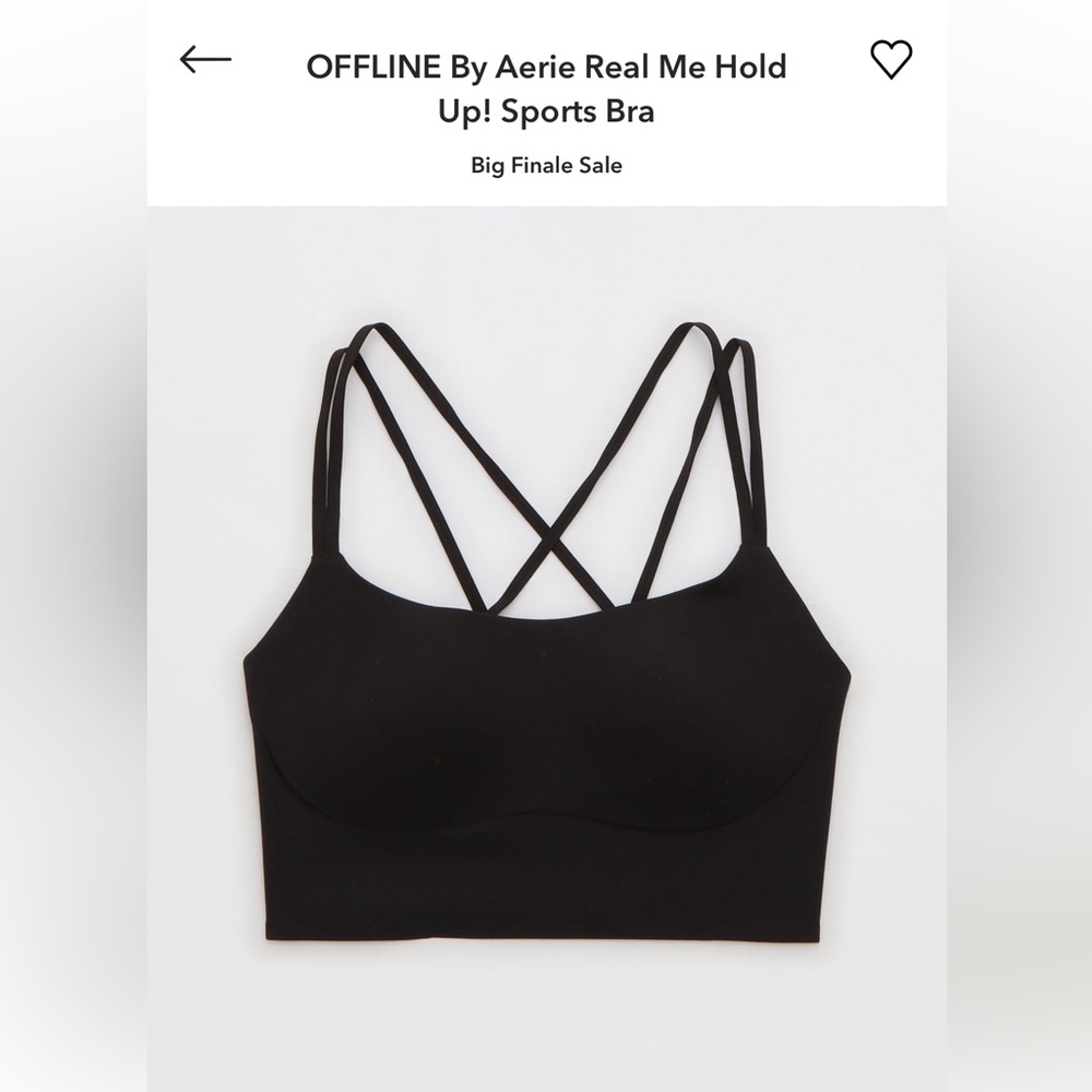Aerie Hold-Up Sports Bra